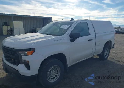 2023 Chevrolet Silverado 1500 2Wd Standard Bed Wt z USA, uszkodzony, nr VIN 3GCNAAEK1PG357728